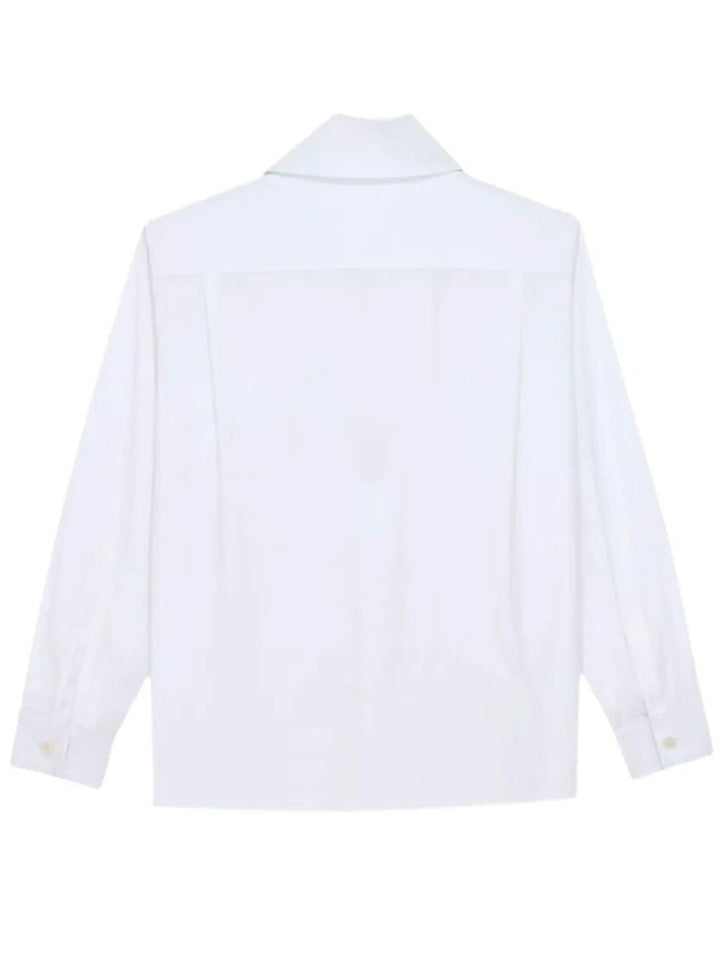 Saint Laurent Paris Plain - Bianco | dbe8ec5d113e1f9340263e43e938940f69fae156