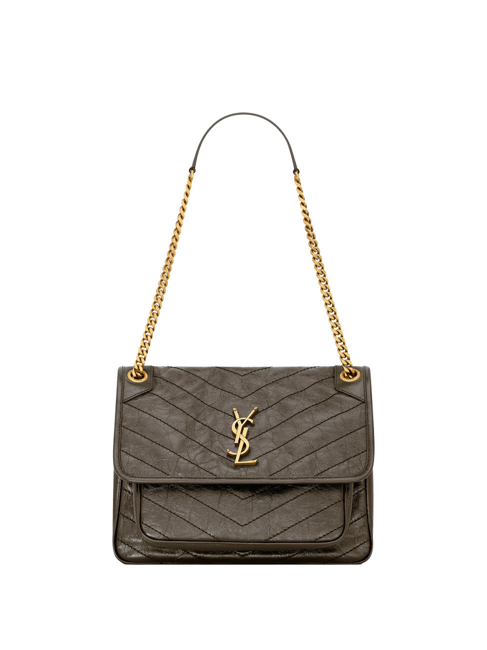 Saint Laurent Paris Borse a Spalla e Tracolla - Verde | a186708ff3d2f18b6f977425403f630d8587d4da