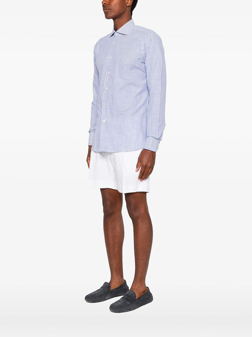Borriello CAMICIA - Blu | 8f64b56c47dd915140ef8755e54be03815866255