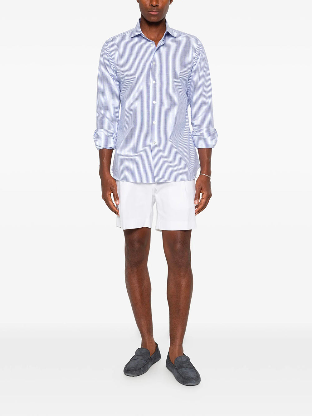 Borriello CAMICIA - Blu | 71ffc505d605731b5d8be457b1af21901ddc0fd1