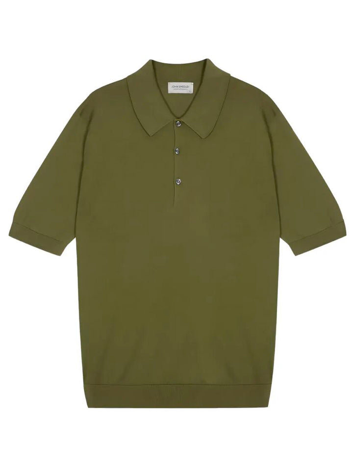 John Smedley Polo - Verde | fd483001b84693d624e16c8569a77620db34ed19