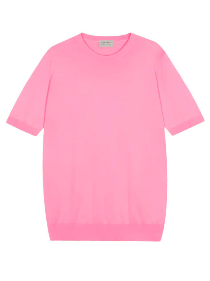 John Smedley T-SHIRT - Pink & Purple | c8485bacded346a544c423f05db7a57111536d0f