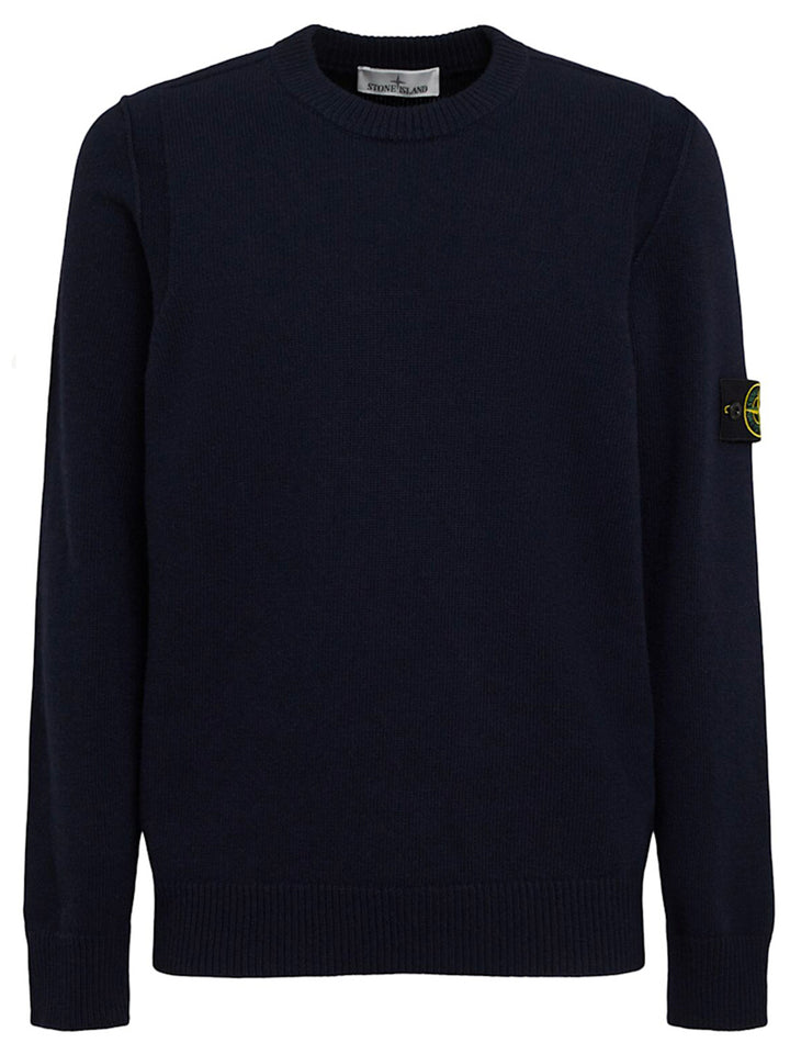 Stone Island Round neck - Blu | 2afb5233876942e83c367a3d25bf223d13216e2b