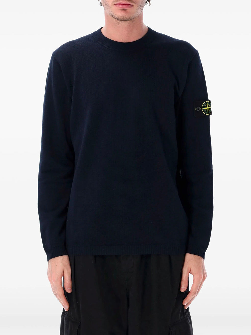 Stone Island Round neck - Blu | 76d6ced2d83f433d2135fd4dd7bf048bfc0d2864