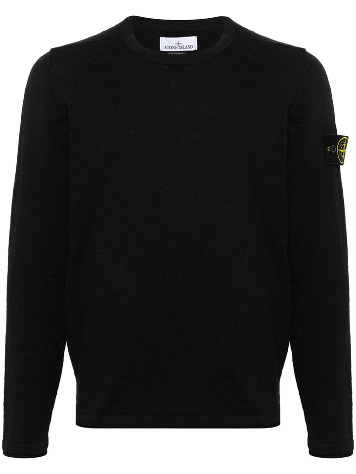 Stone Island Round neck - Nero | 6a3749fad9b082374280dd5656e7b8491925a98b