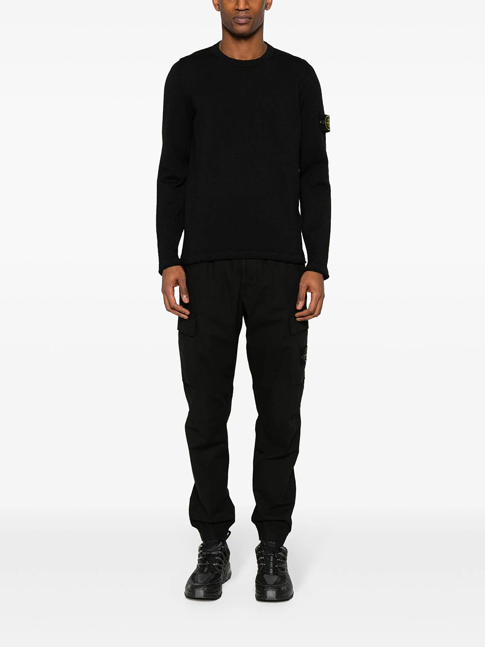 Stone Island Round neck - Nero | 22604a40e6a3b85fb74084bf523e7fdb2d364051
