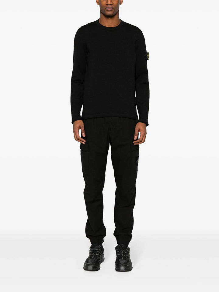 Stone Island Round neck - Nero | 22604a40e6a3b85fb74084bf523e7fdb2d364051