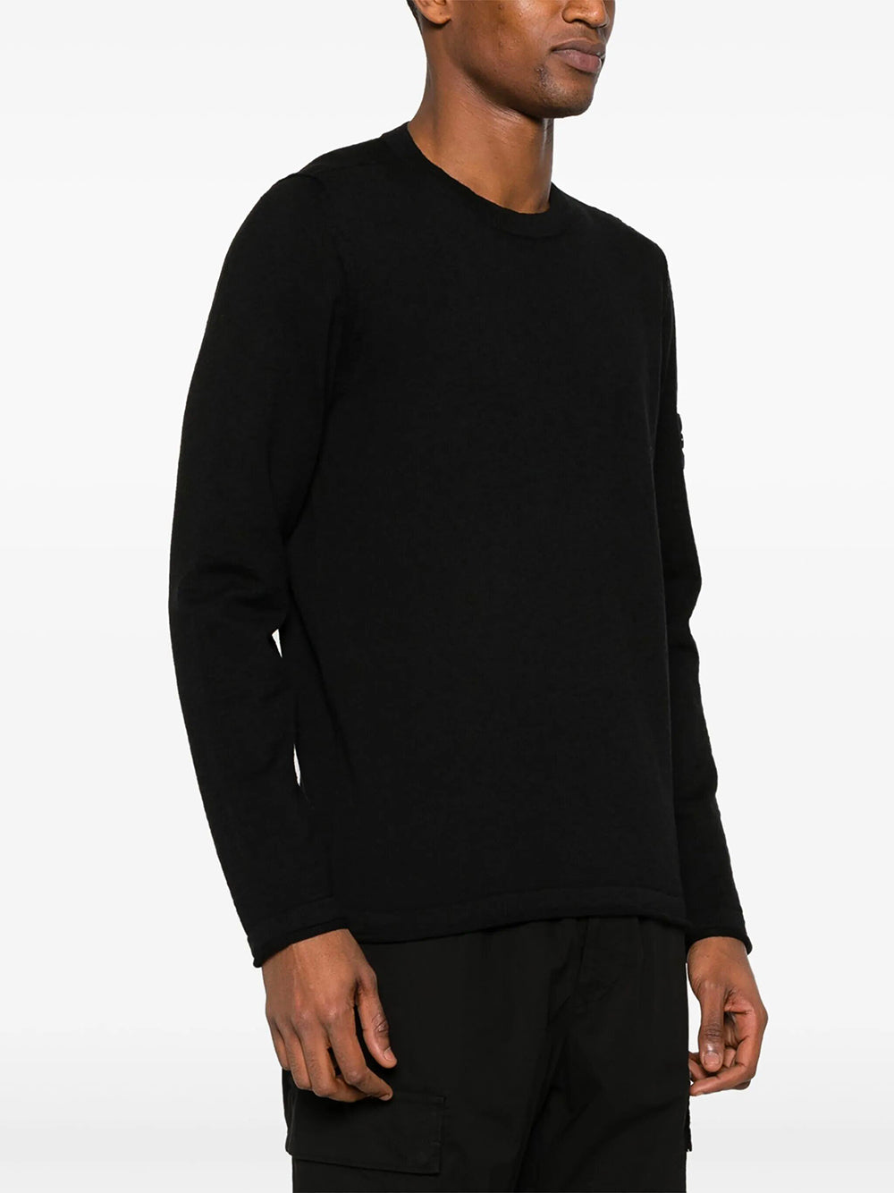Stone Island Round neck - Nero | 3175272ffd7a9f7ab34d8525ab6a0b6be5b9c8f7