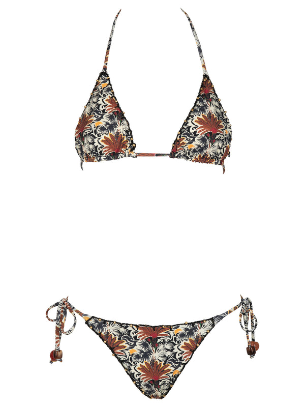 Bikini Reversibile Melissa Con Bordi All`Uncinetto