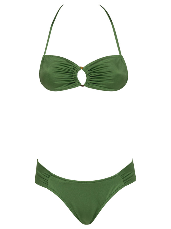 Bandeau Bikini Con Lacci