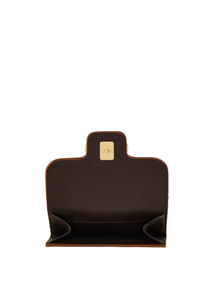 Ferragamo Bill coin wallets - Marrone | 777b3dd754373a0b7b4c0bec85d675a63ac10b42