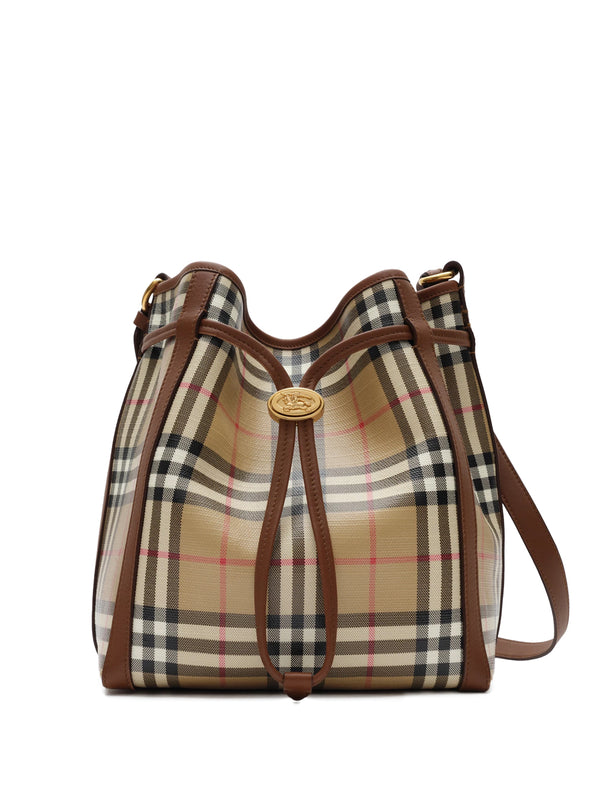 Borsa A Secchiello Check Piccola