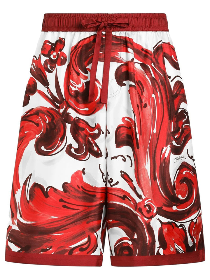 Dolce & Gabbana Bermuda - Rosso | 1dad853978424249e3ae23ea4fec780c82501059