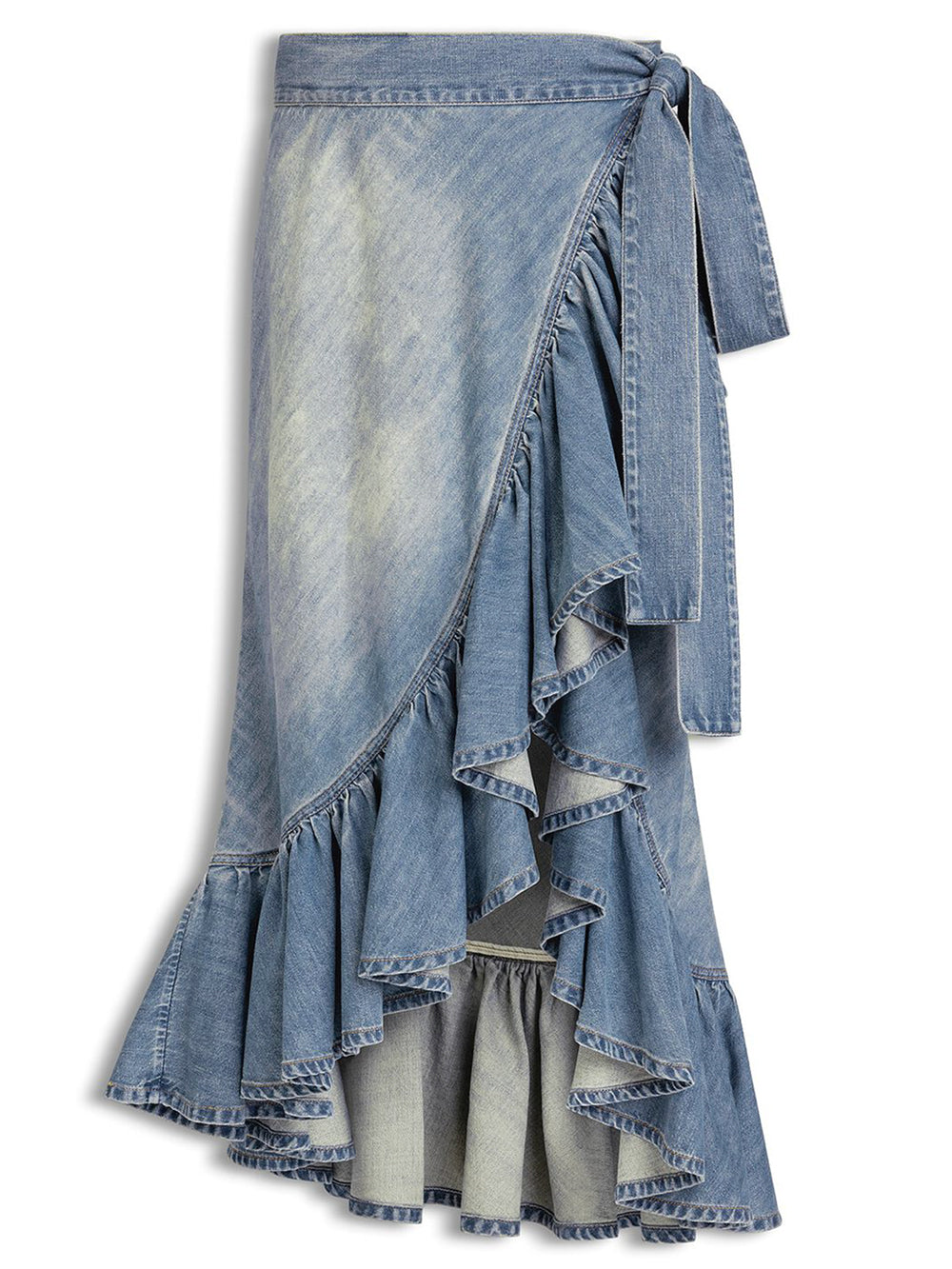 AlaÏA GONNA - Blu | a25179af4dd92e3e19810b0af446482bf33649b5