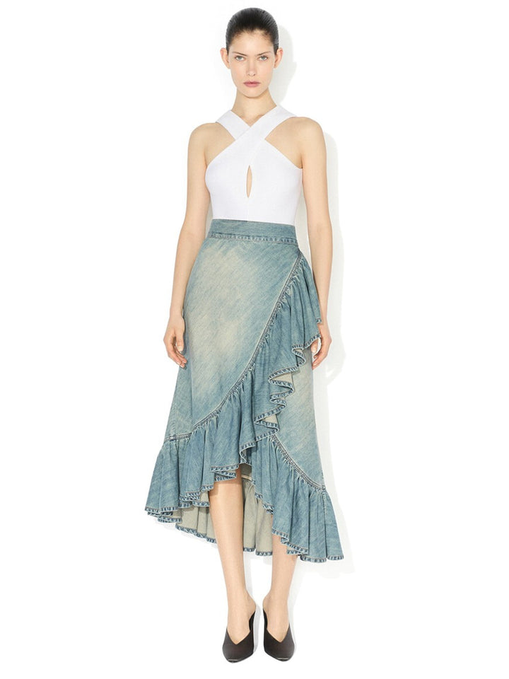 AlaÏA GONNA - Blu | b1788265cb8752d4b22477f1c769adceeb6c621a