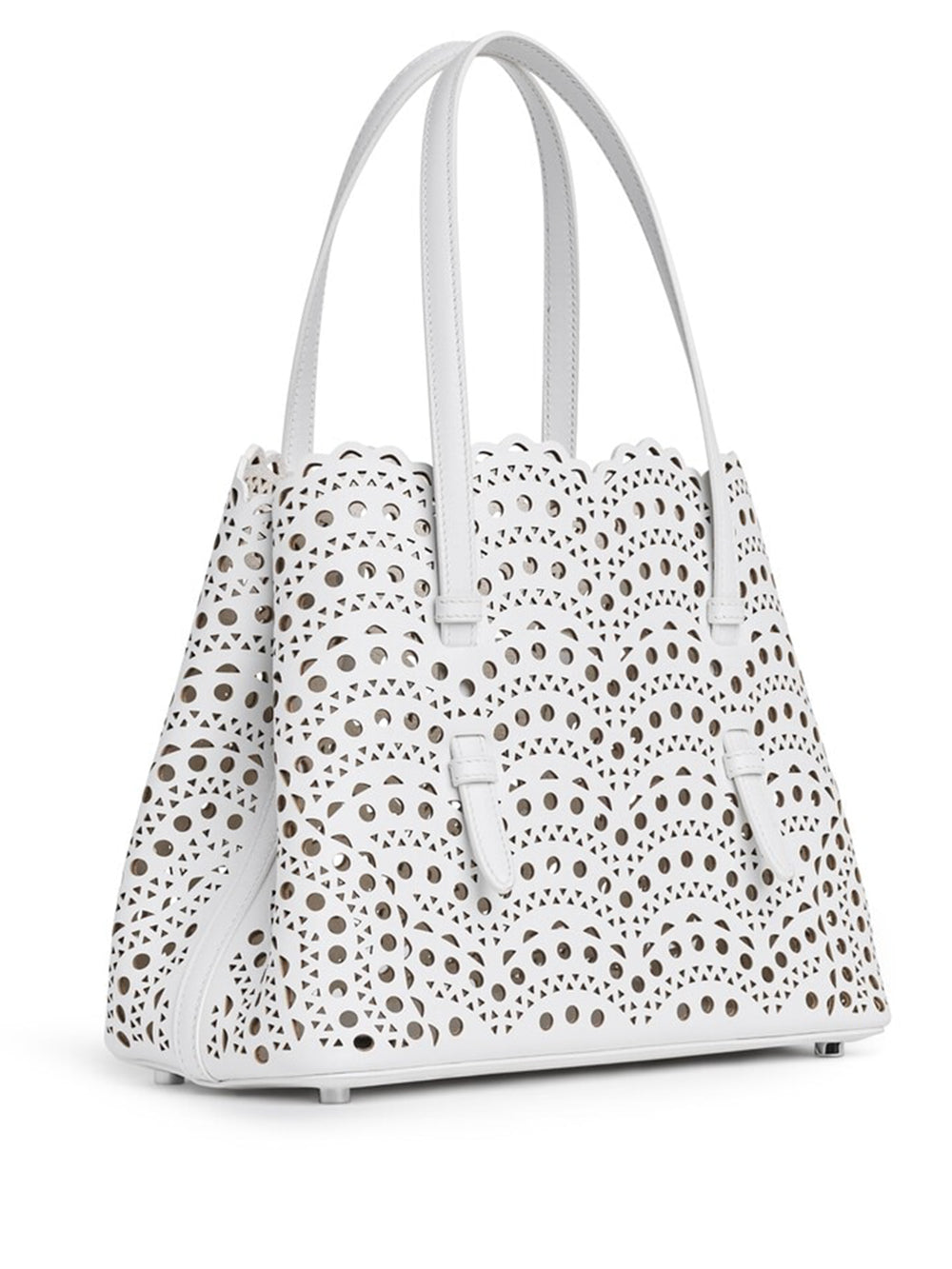 AlaÏA Handbag - Bianco | 16909c72c33b781b09a27c9b34ff374c160ecc5f
