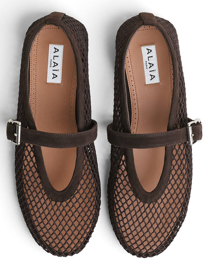 AlaÏA Ballerinas - Marrone | 4a127b67c54a02757211aa5cd1fe7f04acb192c1