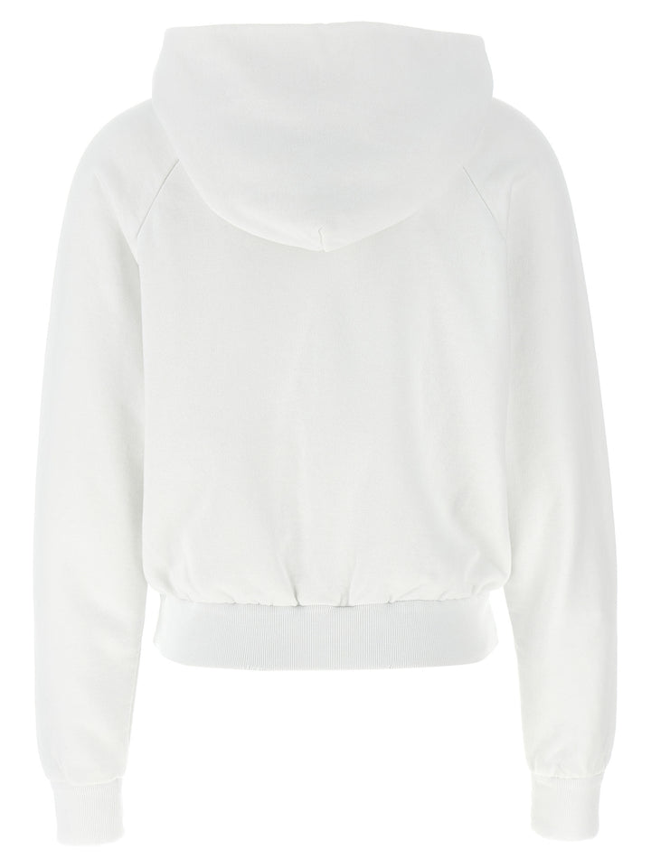 Prada Vintage Hoodie Felpe - Bianco | 8d9075592468a294c4e8b5e347f6f7494f617c51