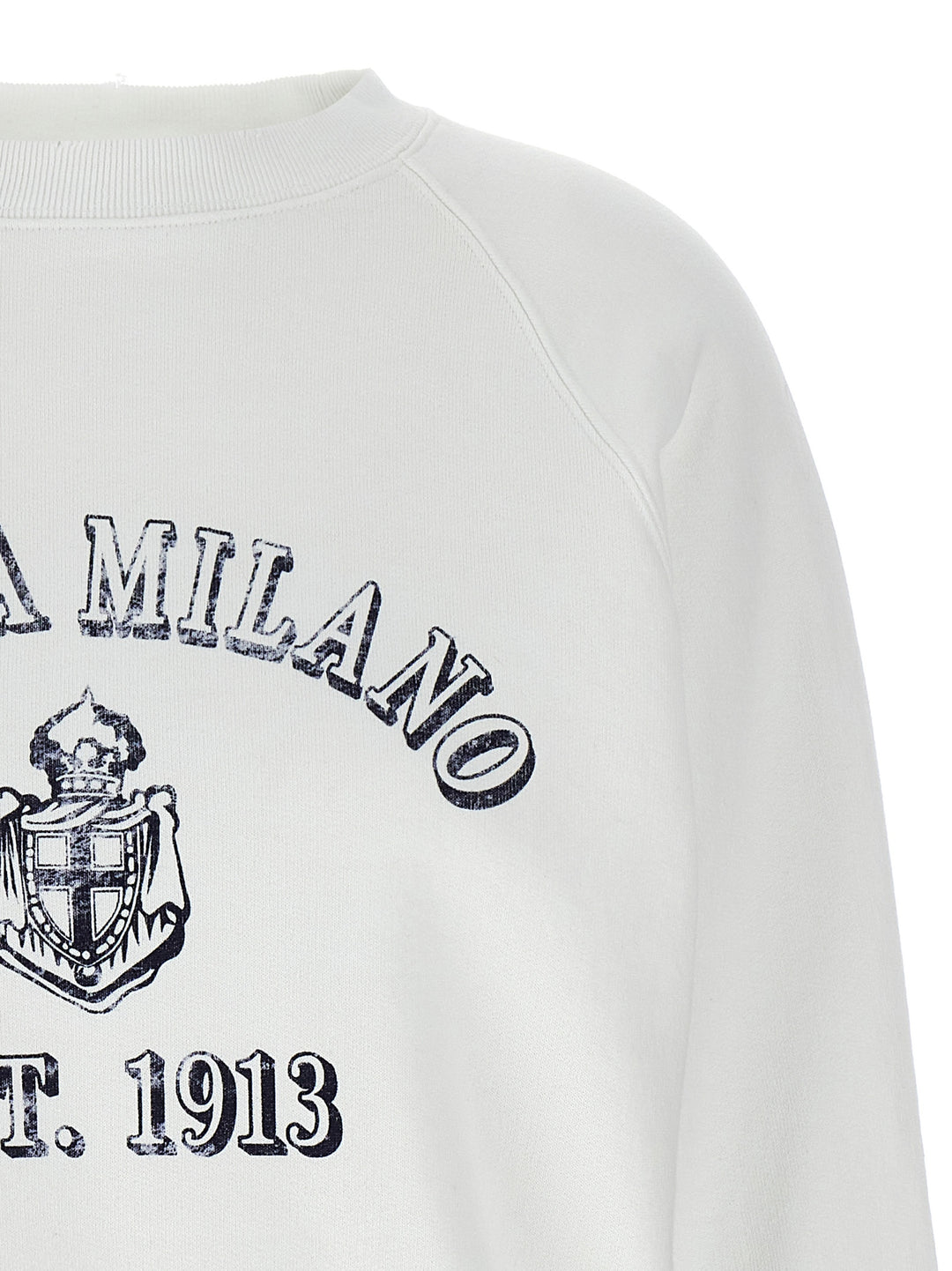 Prada Print Felpe - Bianco | 8763ccf11ff489e2e17e9a478eccaf5a8c24acbc