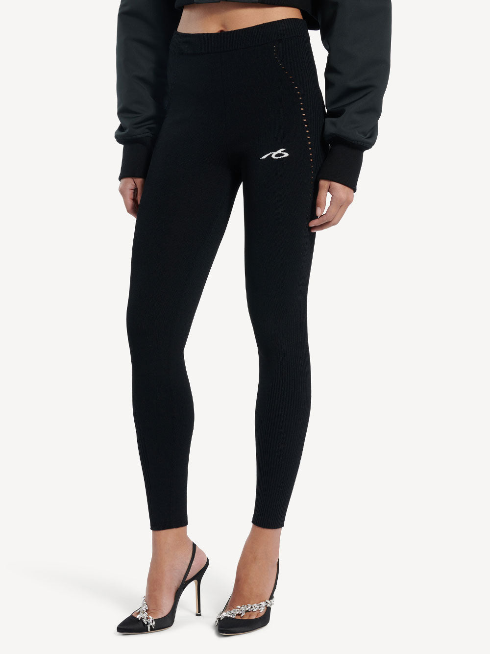Balenciaga Leggings - Nero | 019fddbed21a27c8eca2cd5b0680766a7e344452