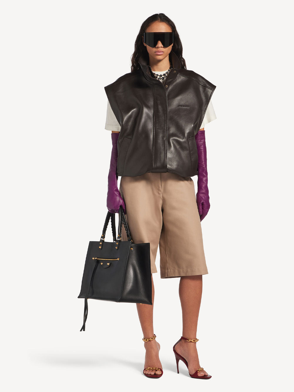 Balenciaga Leather - Marrone | 9da18bdd21ac1c02bb5e46d65ce803840d946cc6