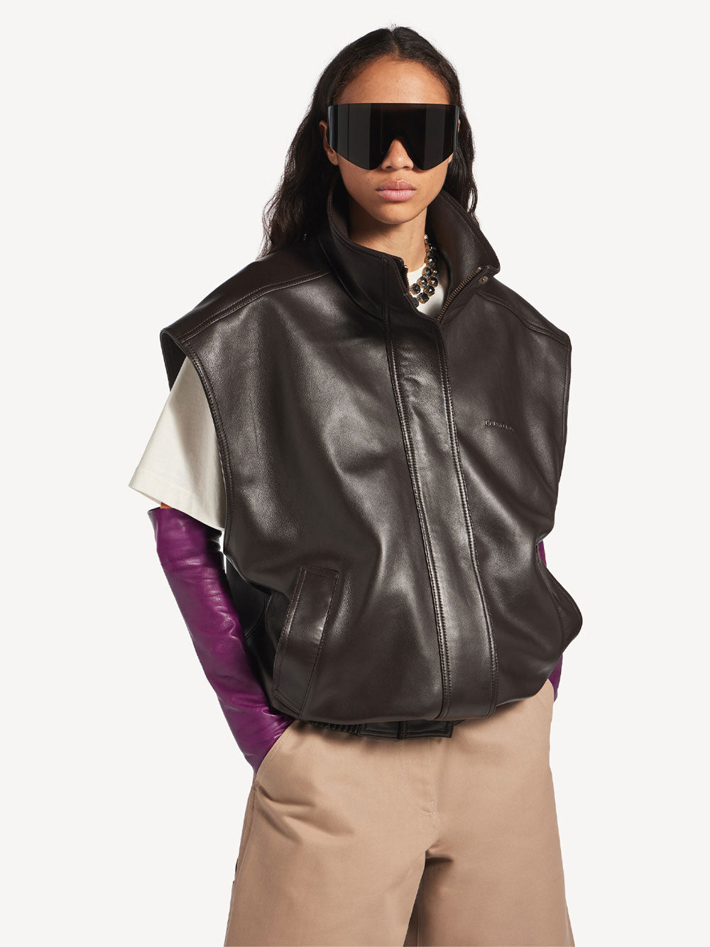 Balenciaga Leather - Marrone | 011c3bcb17cb3f2a5b9d93d7d7c0a56fcd8a8780