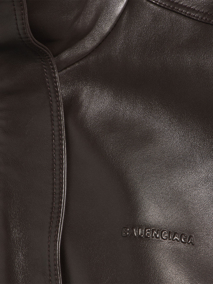 Balenciaga Leather - Marrone | e0af5d897e7a8ecb9859fc4327afdb39cd4f26bd