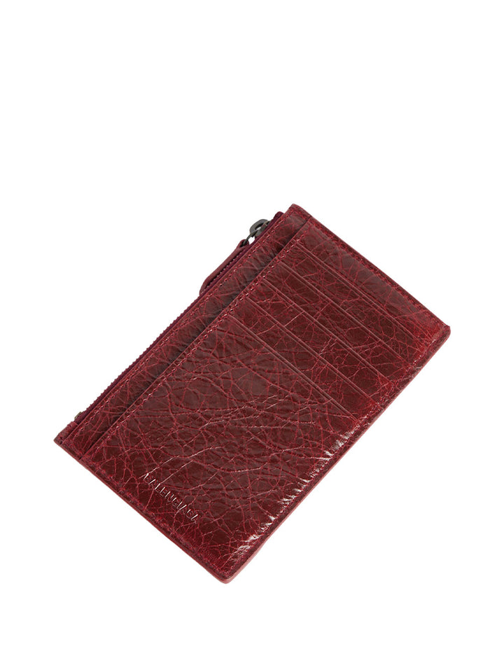 Balenciaga Credit card cases - Rosso | c86f8982ce32e5e467b6bf1071c07e9ee4d54d7f