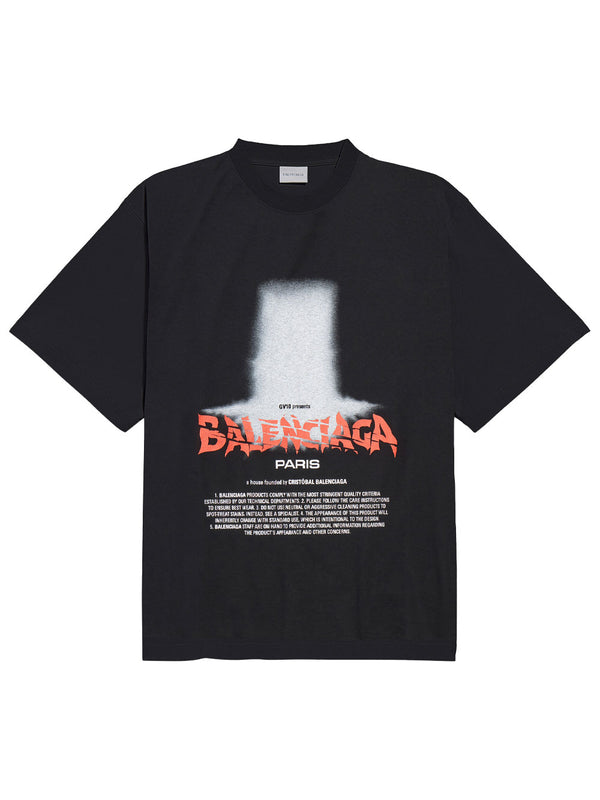 T-Shirt The Door Oversize In Jersey Dry