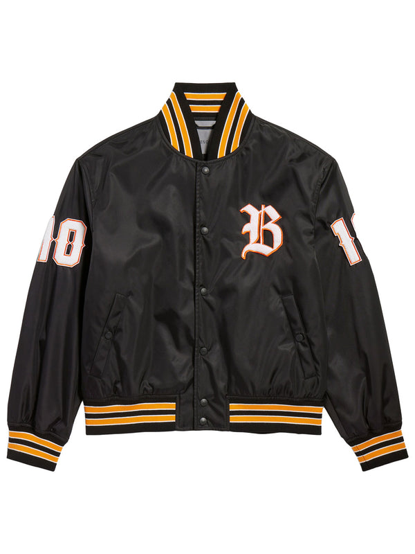 Giacca Varsity In Twill Stile Bomber