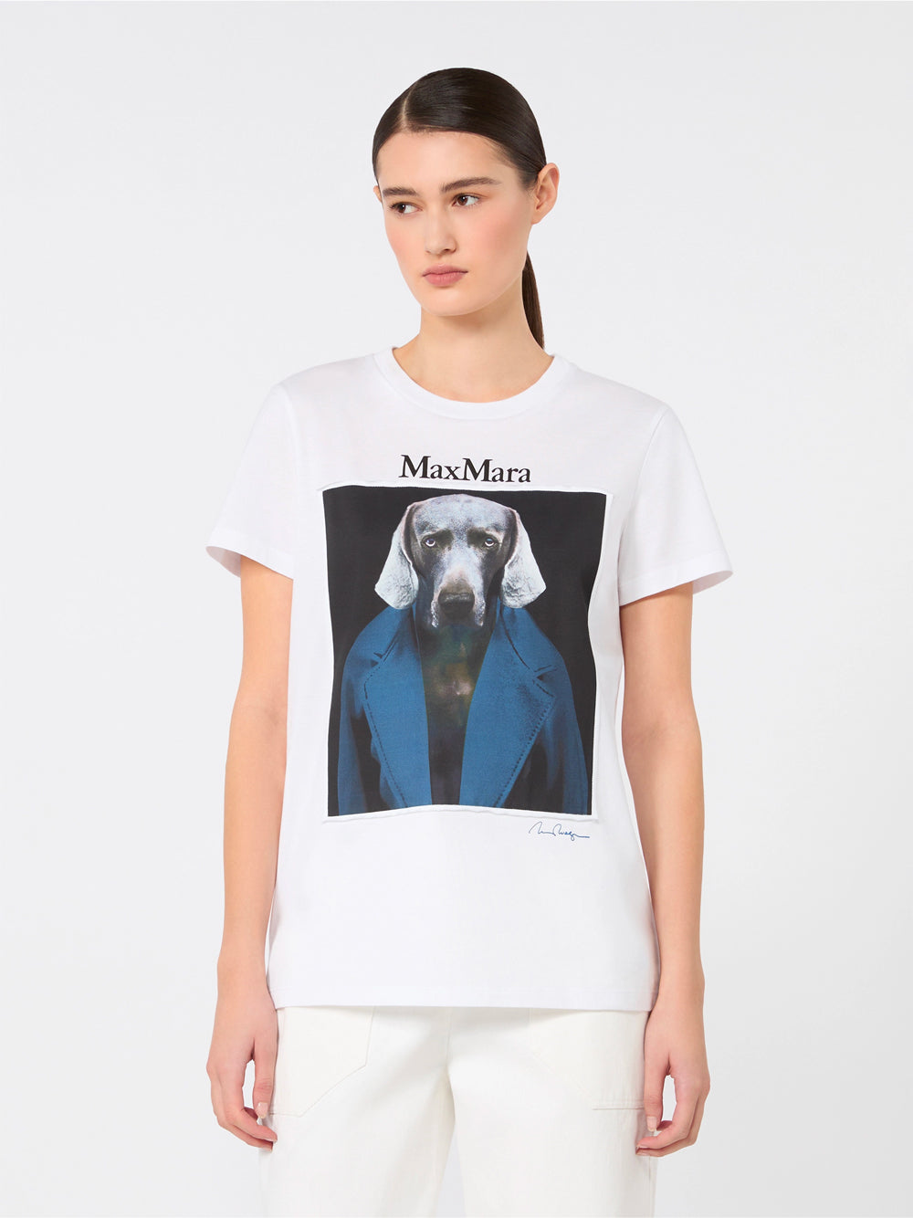 Maxmara T-SHIRT - Bianco | 9a766e2a8b233b7b1cc3ee4f5b79c2802607a0de