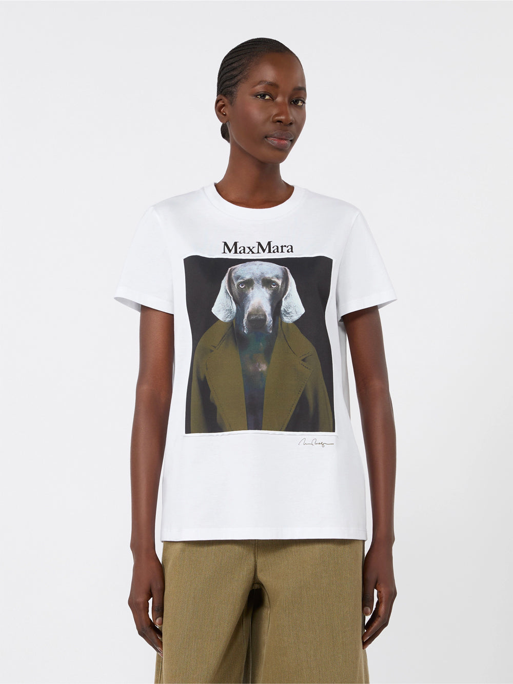 Maxmara T-SHIRT - Bianco | d778b427e473f2354d80fbfabd8d6cdf40cb3e0d