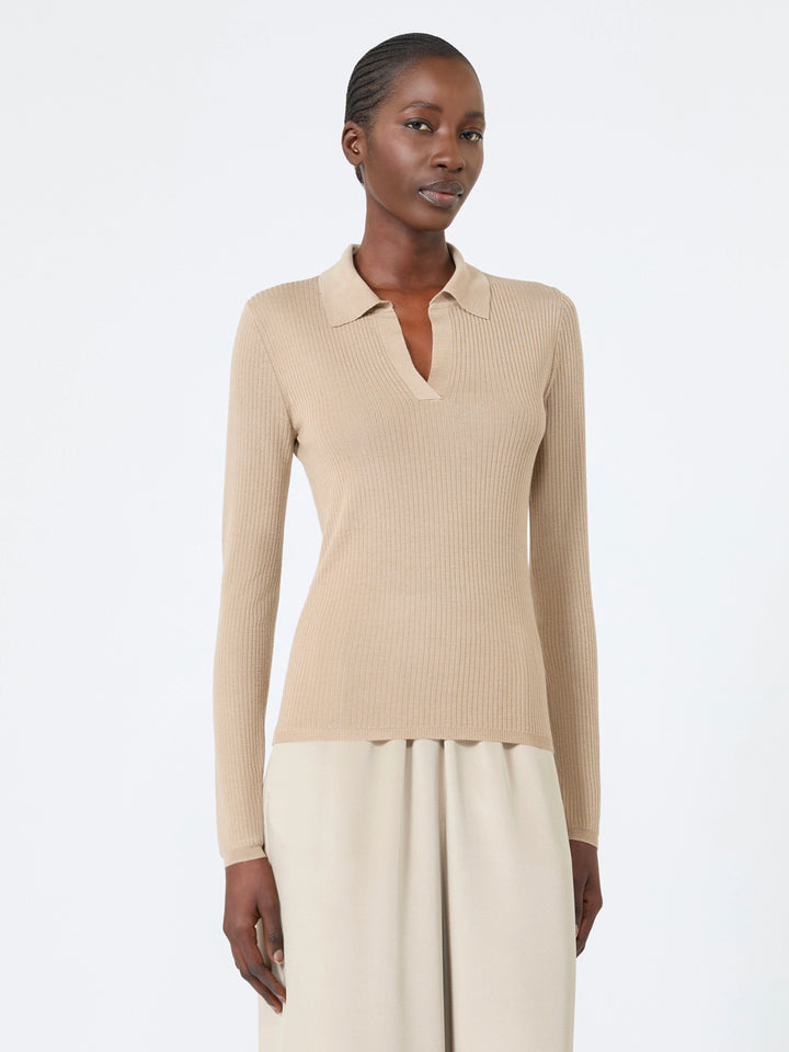 Maxmara Polo neck - Nude & Neutrals | aeb5cec4376ff5e9d88c837800fdd40a2957568e