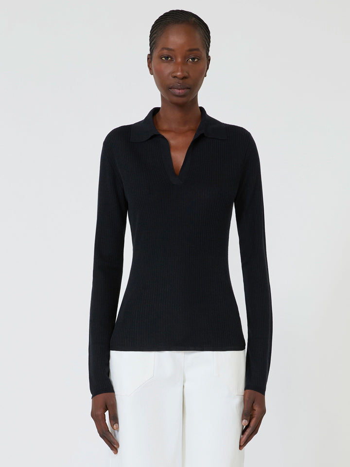 Maxmara Polo neck - Blu | 6133b649aa3e622fb55c501cceb4f3d27fa7ed9c