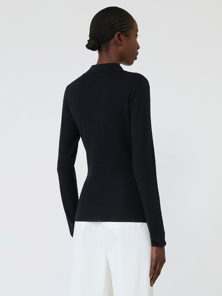 Maxmara Polo neck - Blu | 673ecd6aba1df872e2779b1a2e802f494549b837