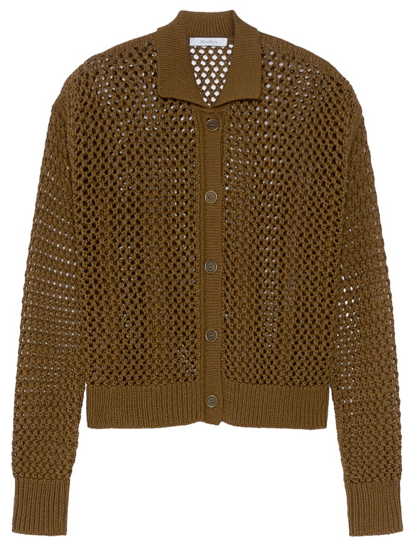 Cardigan In Cordonetto Di Cotone