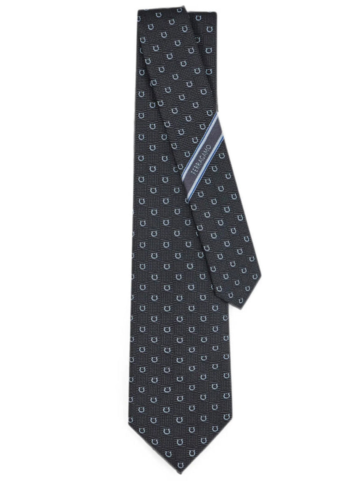 Ferragamo Ties - Grey | c5074645491ebf06cdd39c2a9e98842afa161f39