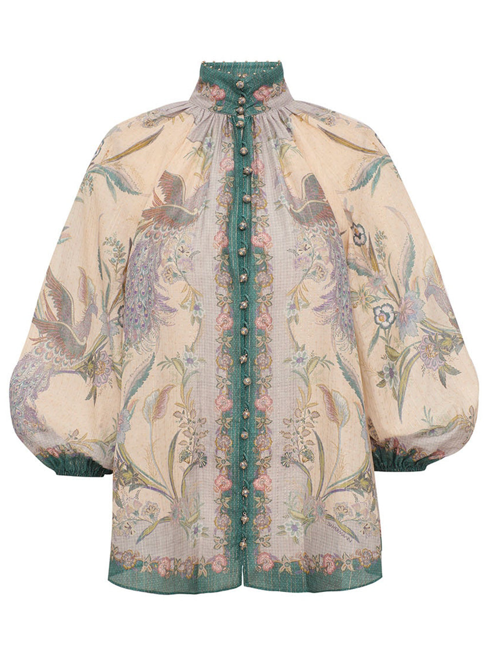 Zimmermann Print - Nude & Neutrals | f9fbf3589609b69fcfa972517da4ed3281ec10b7