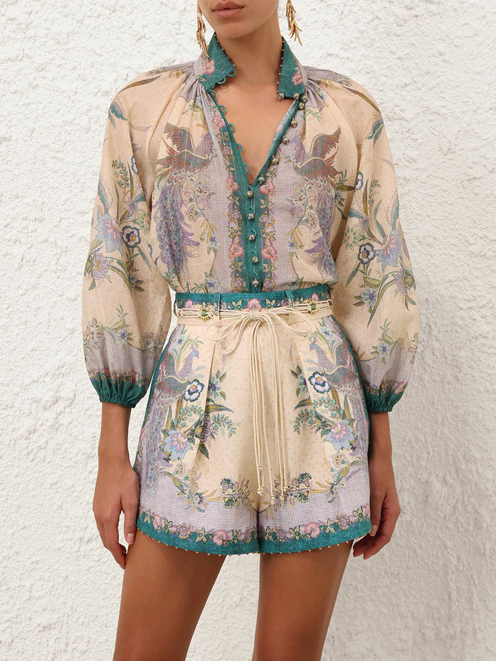 Zimmermann Print - Nude & Neutrals | 36afc62777c75e73b529c665602cac25235a0cb5