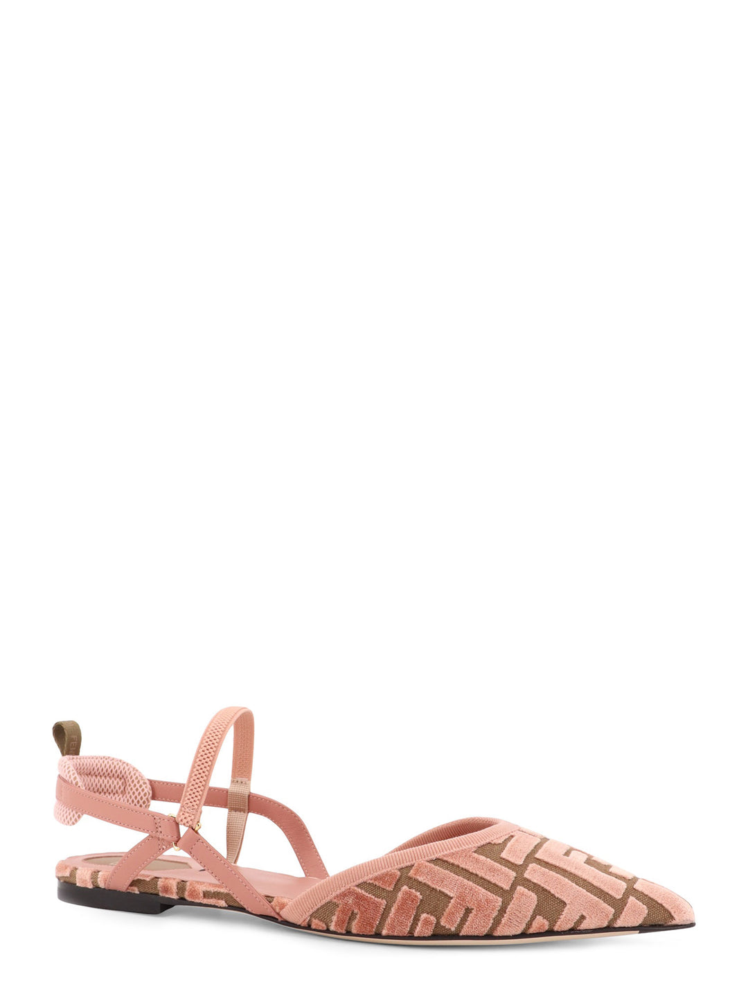 Fendi Flat shoes - BEI.MACAR+PINK+ROSE | fd7e67778417eb68ae03b90b44d7dd624f2c9b3a