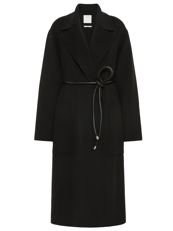 Cappotto Oversize In Double Di Lana