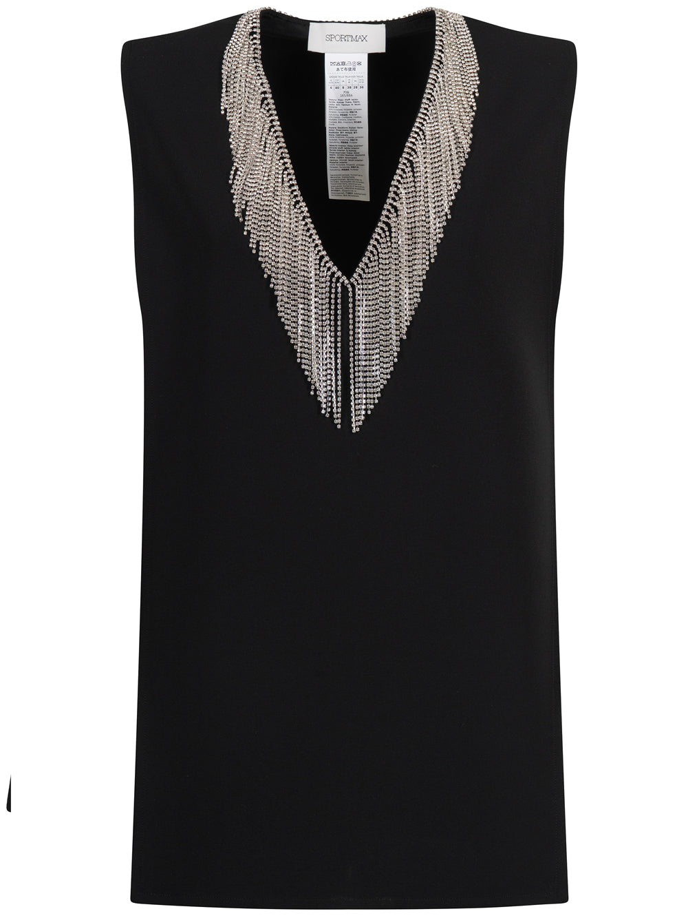 Sportmax Top - Nero | 1c741489a588f35cc7a5cc79c58bdf269a98b956