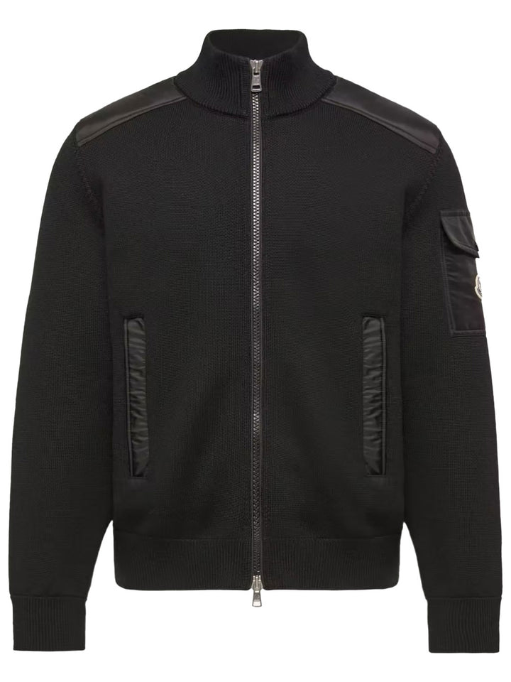 Moncler Cardigan - Nero | 894faa89e8ff568ac214d8295e426327f16318ce