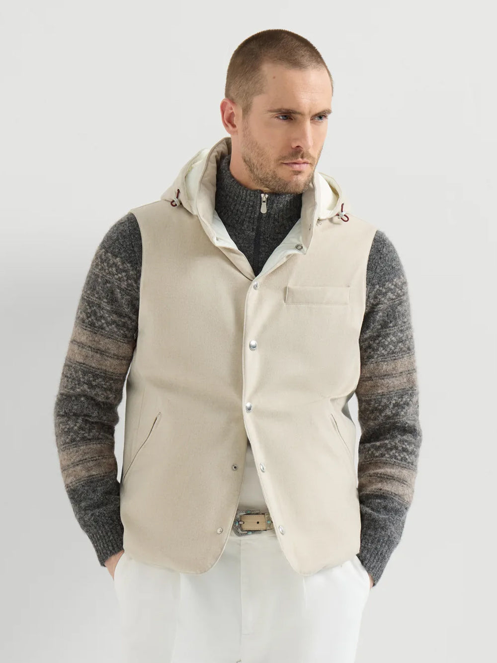 Brunello Cucinelli Down jackets - Nude & Neutrals | e16e3b56b90220b1677cf86a5037bf9feaccaf61