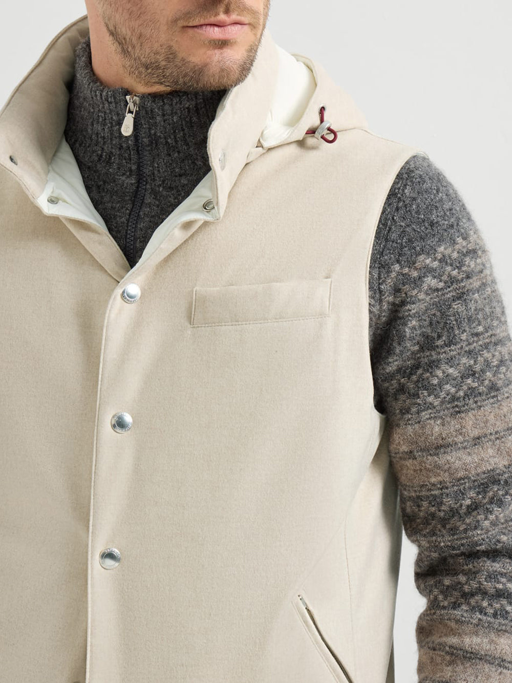 Brunello Cucinelli Down jackets - Nude & Neutrals | 361cd655e2d2224693d3389d0e3ac4a55eeac92c