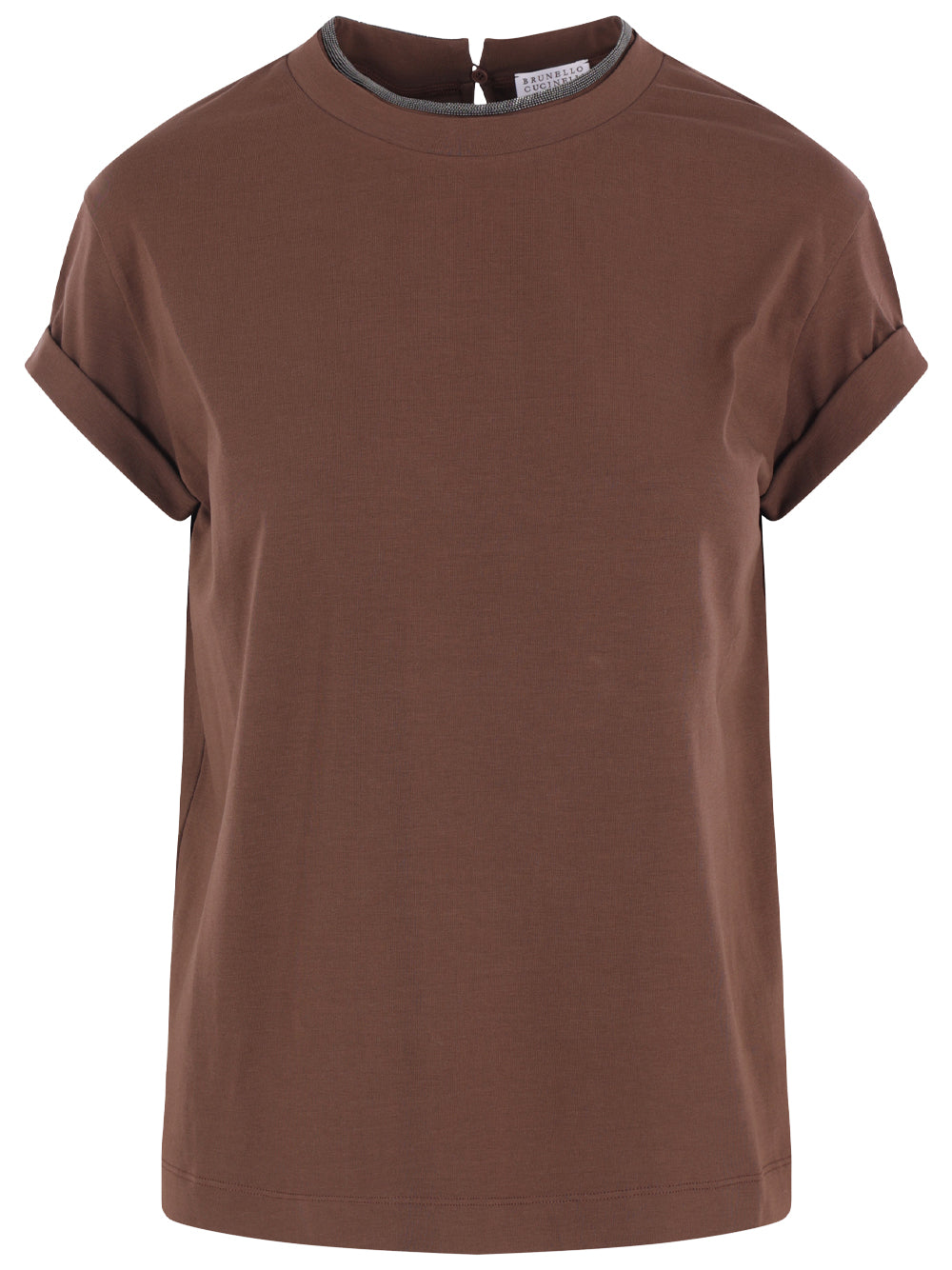 Brunello Cucinelli T-shirts - Marrone | b9eec66caa95661092acecfee45e604cebd008be