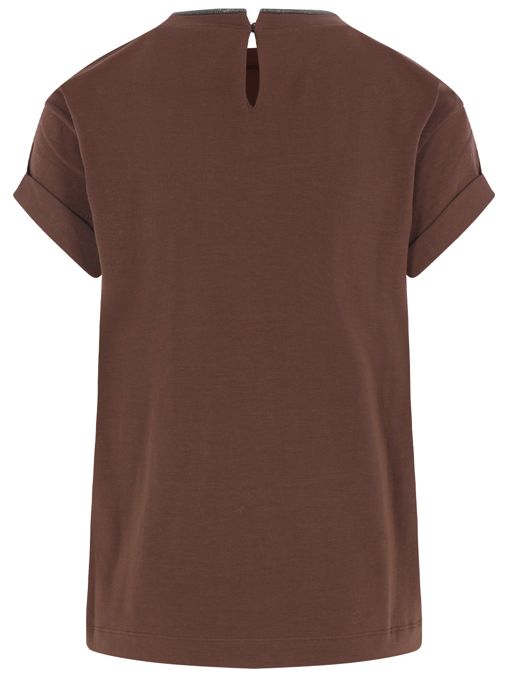 Brunello Cucinelli T-shirts - Marrone | f1ba4f71d43aa930aa4f18a4a626357640730143