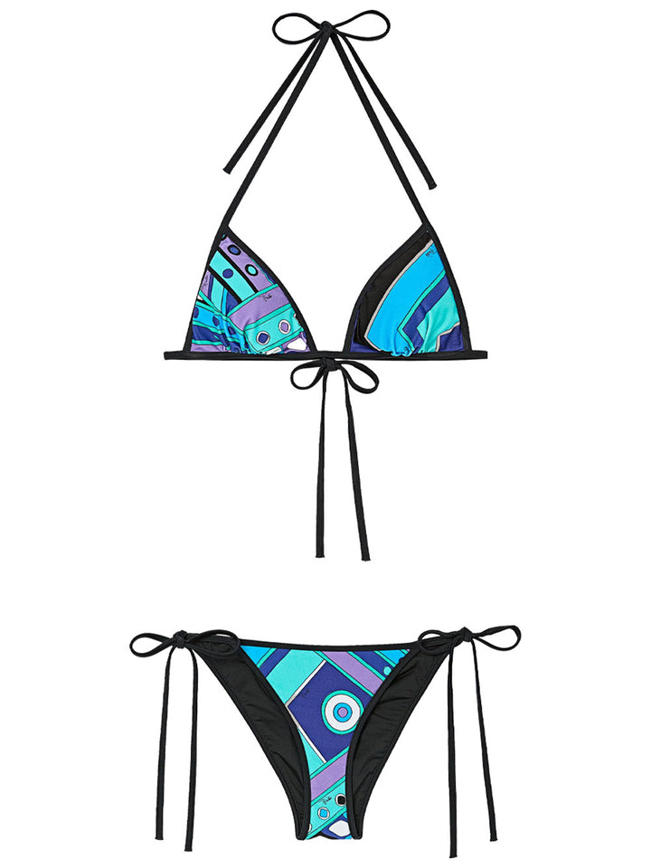 Pucci Bikinis - Blu | da4402a88271bbcdf85a8a3857ed610dc4bf3c05