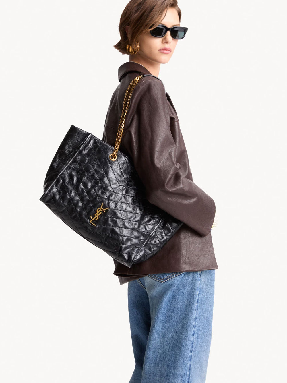 Saint Laurent Paris Borse a Spalla e Tracolla - Nero | b383756aad4e8ce8951329bba74bf41d72f490a5