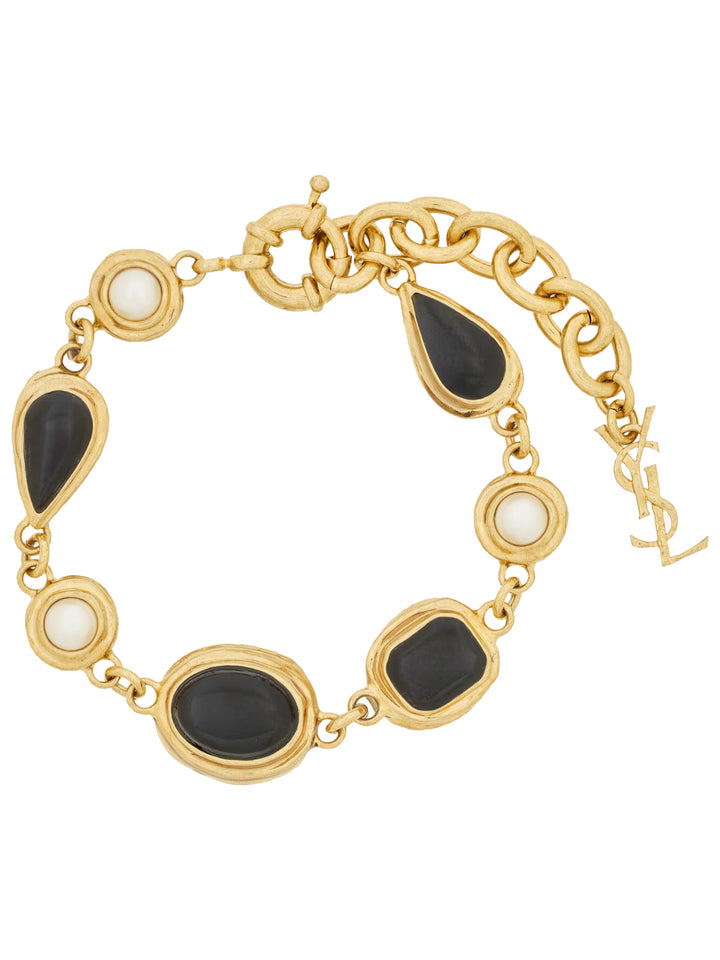 Saint Laurent Paris Bracciale - Metallic | 64232d64f9a6b279feced567abeb5b921dfc8f55
